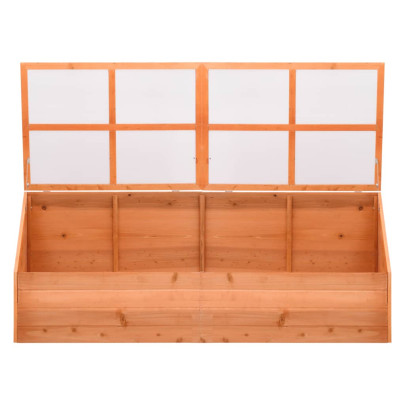 Seră Lemn 180x57x62 cm - Cultivări Protejate