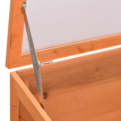 Seră Lemn 180x57x62 cm - Cultivări Protejate