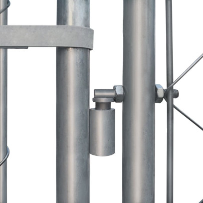 Padoc Exterior Câini 2x2x1m - Oțel Galvanizat Rezistent