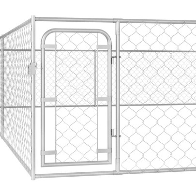 Padoc Câini 6x6m - Oțel Galvanizat | Livrare Gratuită
