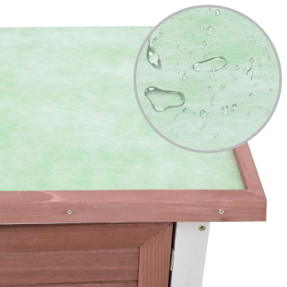 Cușcă Iepuri Exterior - Lemn Rezistent, Livrare Gratuită