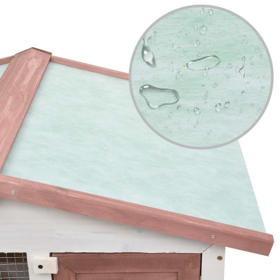 Cușcă Iepuri Exterior 3 Uși - Lemn Rezistent - Livrare Gratuită