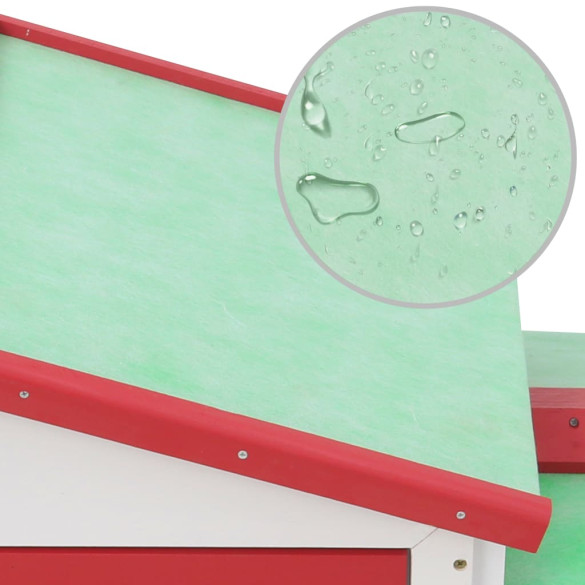 Cușcă Exterior Iepuri 145x45x84 cm - Lemn Masiv