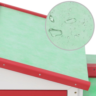 Cușcă Exterior Iepuri 145x45x84 cm - Lemn Masiv