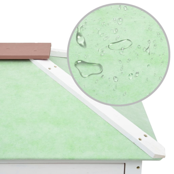 Cușcă 2 Niveluri pentru Iepuri - Lemn Rezistent - Livrare Gratuită