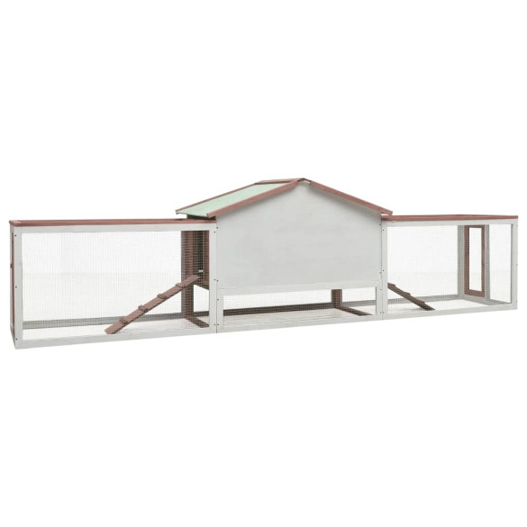 Cușcă Iepuri Lemn Masiv - 310 cm - Livrare Gratuită