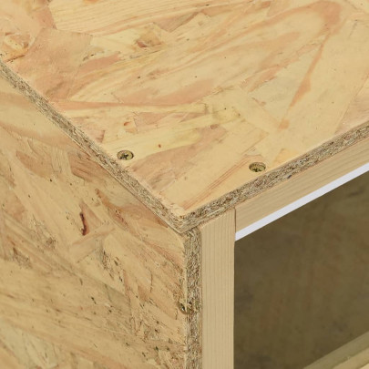 Terariu Lemn pentru Reptile 60x30x30 cm - Livrare Gratuita