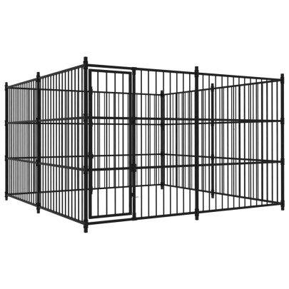 Padoc de exterior pentru câini - 300 x 300 x 185 cm