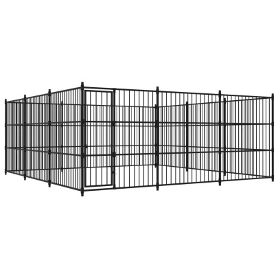 Padoc de exterior pentru câini - 450x450x185 cm