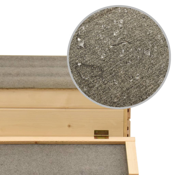 Coteț Păsări Lemn Masiv Pin | Livrare Gratuită