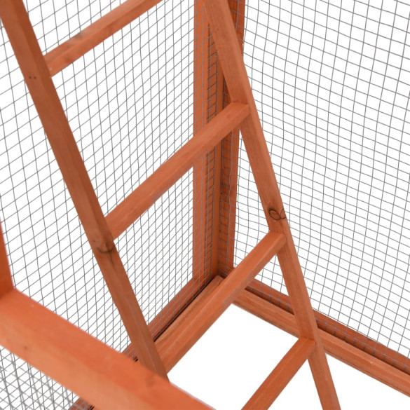 Colivie Păsări Lemn Masiv Brad | Livrare Gratuită