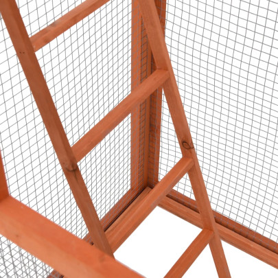 Colivie Păsări Lemn Masiv Brad | Livrare Gratuită