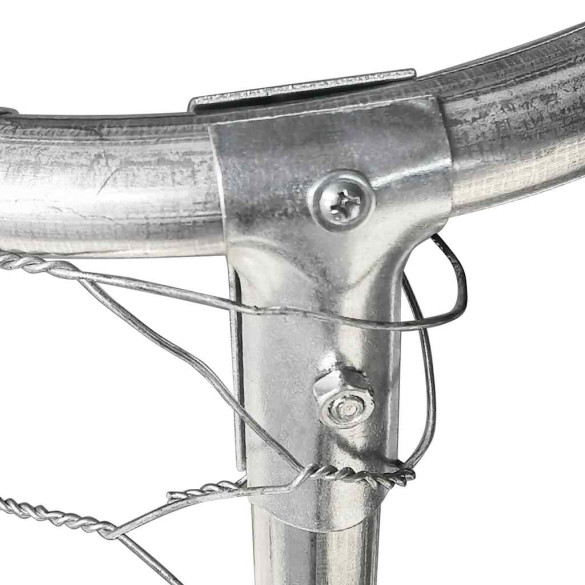 Padoc Câini Exterior cu Acoperiș 400x200x150cm | Livrare Gratuită