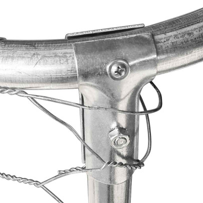 Padoc Câini Exterior cu Acoperiș | 600x200x150 cm