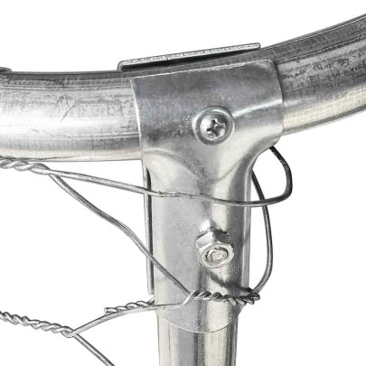 Padoc Câini Exterior cu Acoperiș 600x300x150 cm - Livrare Gratuită