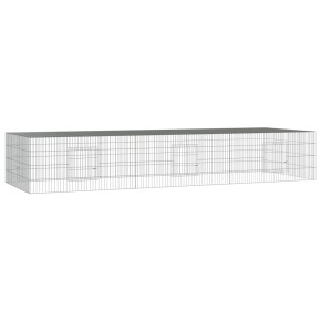 Cușcă Iepuri 325x109x54 cm - Fier Galvanizat - Livrare Gratuită 2