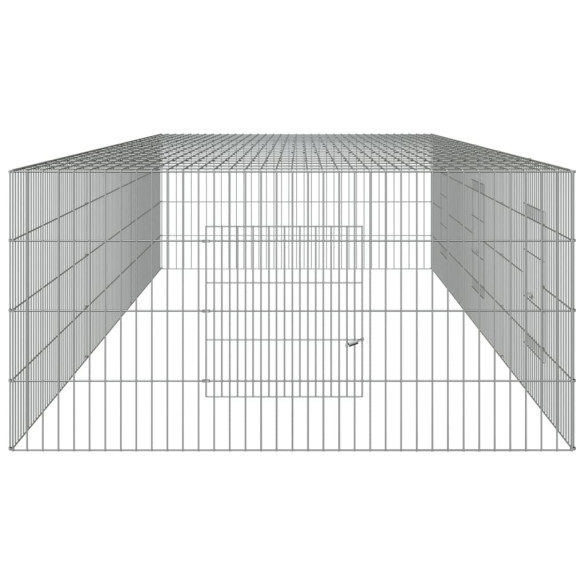 Cușcă Iepuri 325x109x54 cm - Fier Galvanizat - Livrare Gratuită