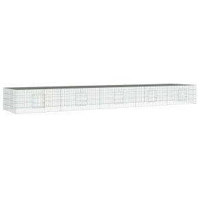 Cușcă Iepuri 5 Panouri 541x109x54 cm Fier Galvanizat 2