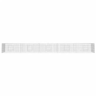 Cușcă Iepuri 5 Panouri 541x109x54 cm Fier Galvanizat