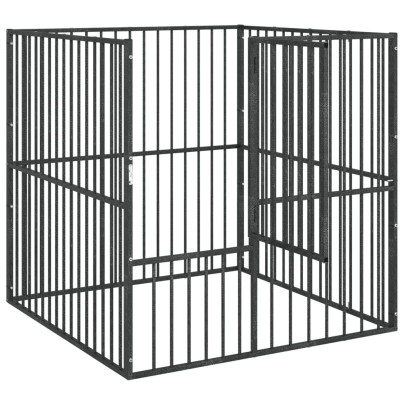 Țarc Câini Exterior/Interior - Oțel Galvanizat | Livrare Gratuită