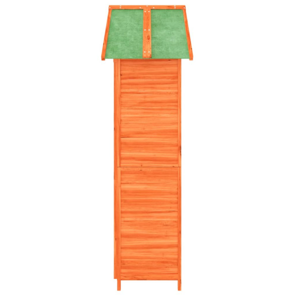 Magazie unelte grădină lemn masiv pin 89x52,5x175cm