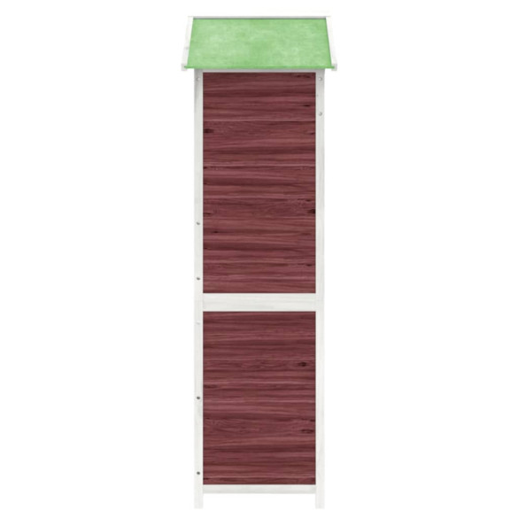 Magazie Unelte Grădină Lemn Masiv Pin 120x53,5x170cm