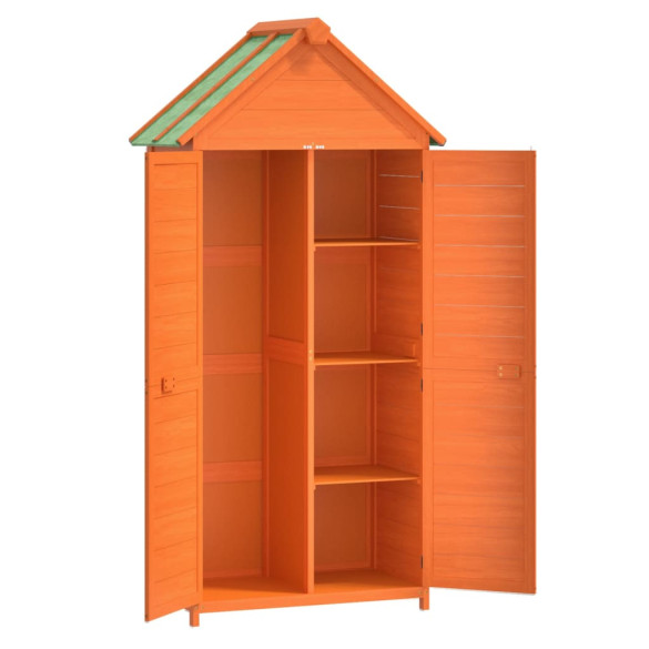 Set Magazii Unelte Grădină 2 Piese Lemn Masiv Pin