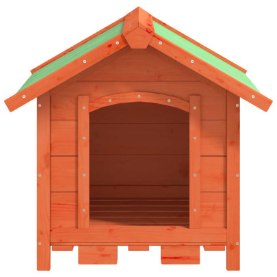 Cușcă Câini Lemn Pin 65x65x61,5 cm - Livrare Gratuită
