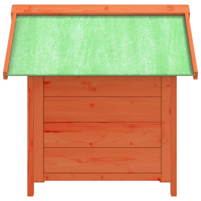 Cușcă Câini Lemn Pin 65x65x61,5 cm - Livrare Gratuită