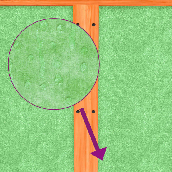 Cușcă iepuri exterior 144x123x67,5 cm lemn pin | Livrare gratuită