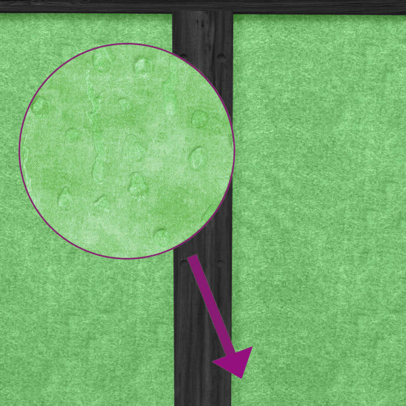 Cușcă Iepuri Exterior - Lemn Masiv de Pin - 117x97x47 cm