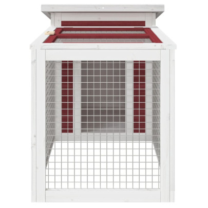 Cușcă Iepuri Exterior 100cm - Lemn Masiv Pin | Livrare Gratuită