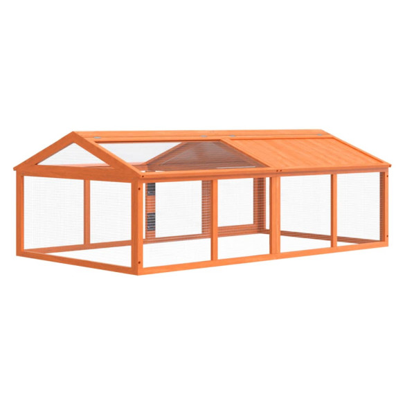 Cușcă pentru Animale din Lemn Masiv - Livrare Gratuită