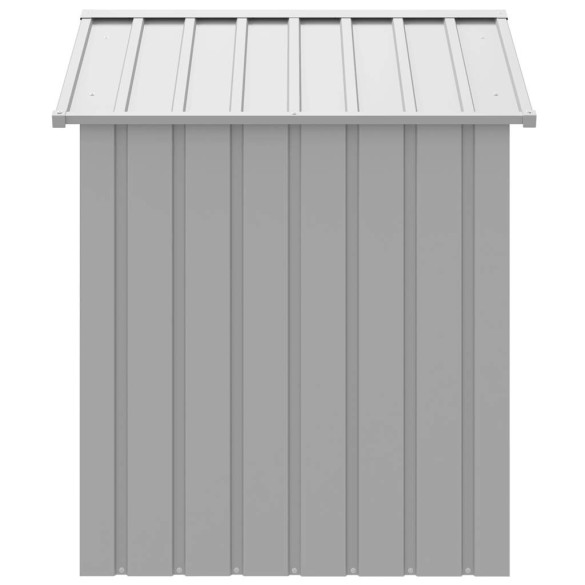 Cușcă Câini cu Acoperiș - Oțel Galvanizat 117x103x123cm