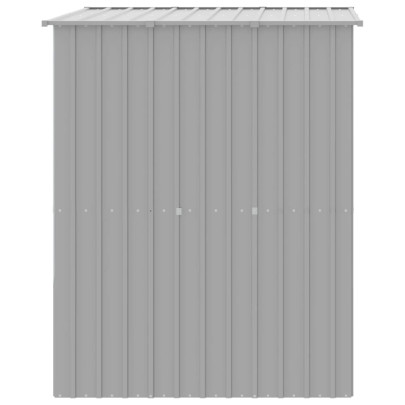 Cușcă Câine Acoperiș Gri Oțel Galvanizat 165x153x181 cm