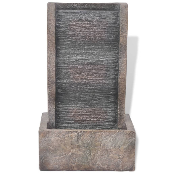 Fântână Interior Polirășină cu LED - Livrare Gratuită