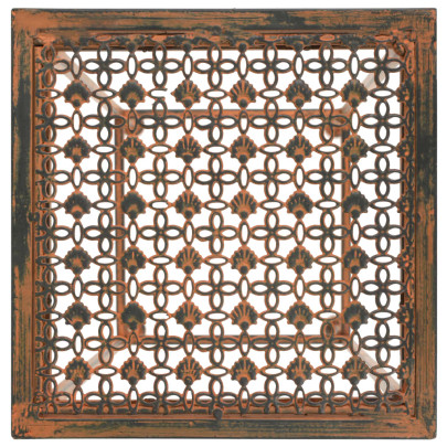 Set 3 Suporturi Plante Vintage - Metal Ruginiu