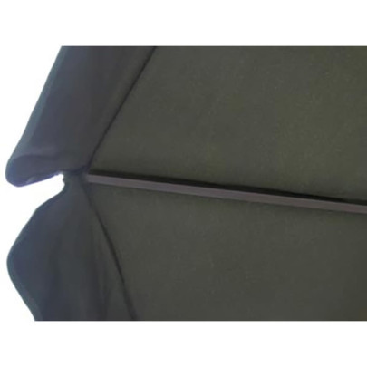 Umbrelă de soare din aluminiu cu bază portabilă - Verde