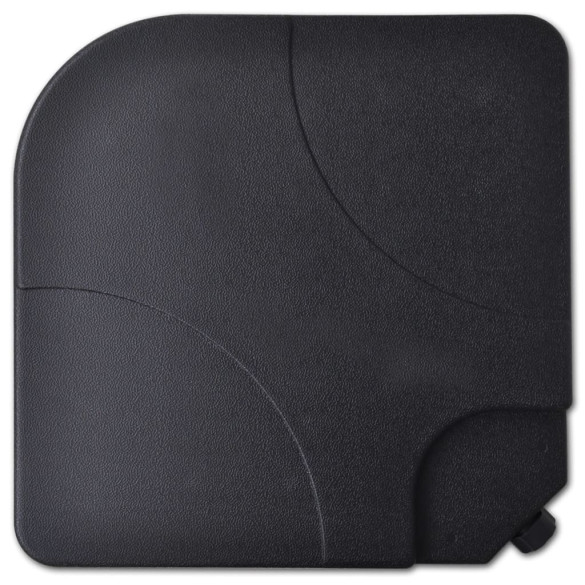 Umbrelă de soare din aluminiu cu bază portabilă - Verde