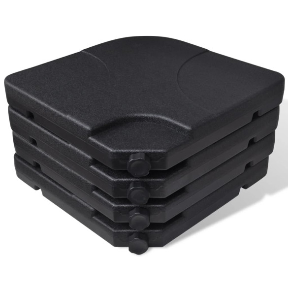 Umbrelă de soare din aluminiu cu bază portabilă - Verde