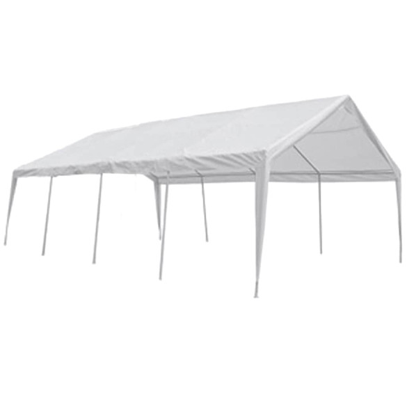 Marchiză Petreceri 8x4m Albă | Cort Exterior Rezistent