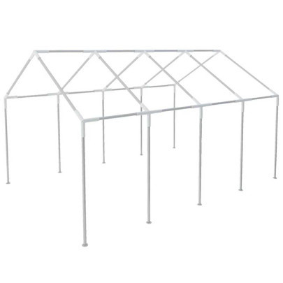 Marchiză Petreceri 8x4m Albă | Cort Exterior Rezistent