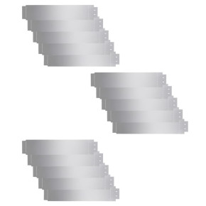 Gard de gazon - 15 bucăți - Oțel galvanizat | Livrare gratuită 2