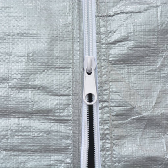 Cort de Petrecere 6x12m Gri - Rezistent la Apă