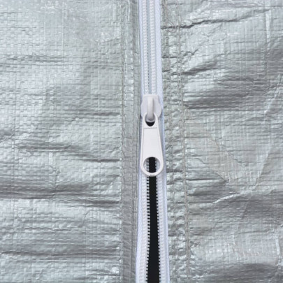 Cort de Petrecere 6x12m Gri - Rezistent la Apă