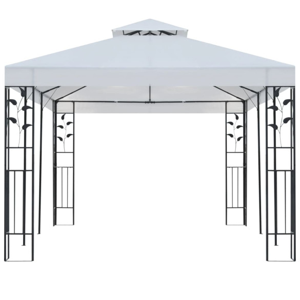 Pavilion Grădină 3x6m Alb | Rezistent UV și Apă