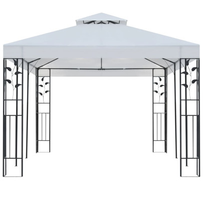 Pavilion Grădină 3x6m Alb | Rezistent UV și Apă