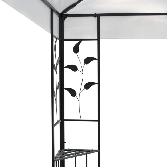 Pavilion Grădină 3x6m Alb | Rezistent UV și Apă