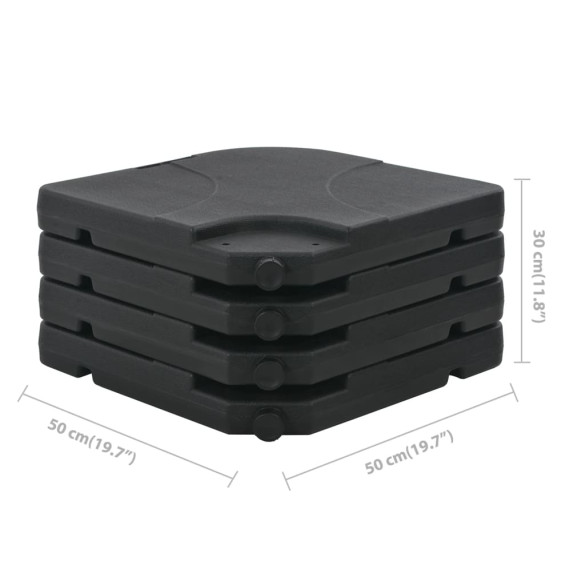 Umbrelă Grădină 5m cu Bază Portabilă - Livrare Gratuită