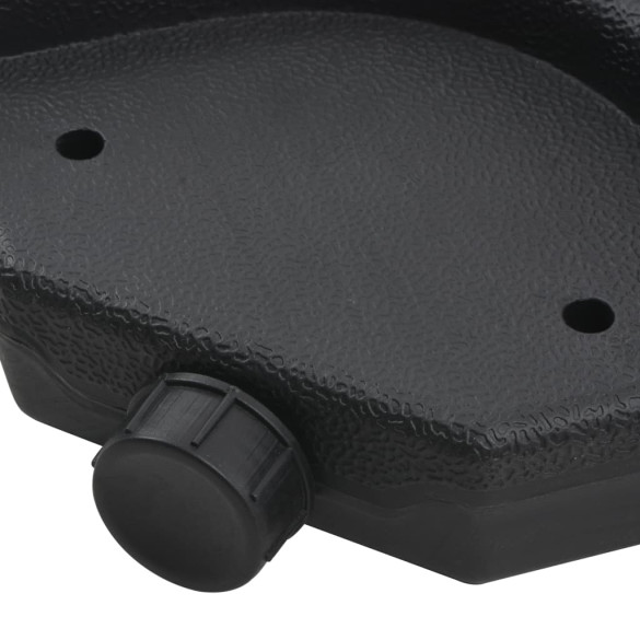 Umbrelă Grădină 5m cu Bază Portabilă - Cărămiziu